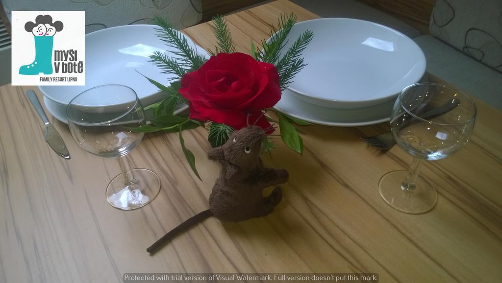 Apartamento Mysi V Bote Lipno Lipno nad Vltavou Habitación foto